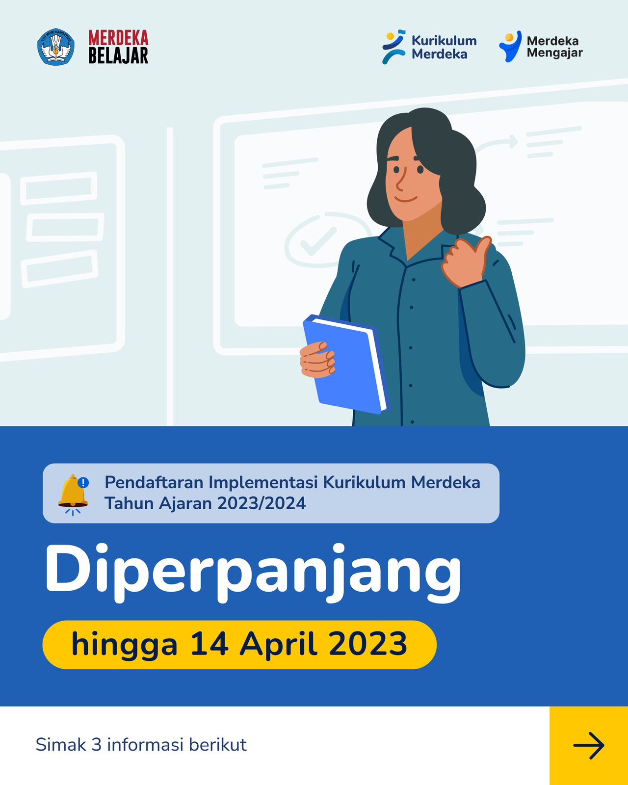 Pendaftaran Implementasi Kurikulum Merdeka Tahun Ajaran 2023/2024 ...